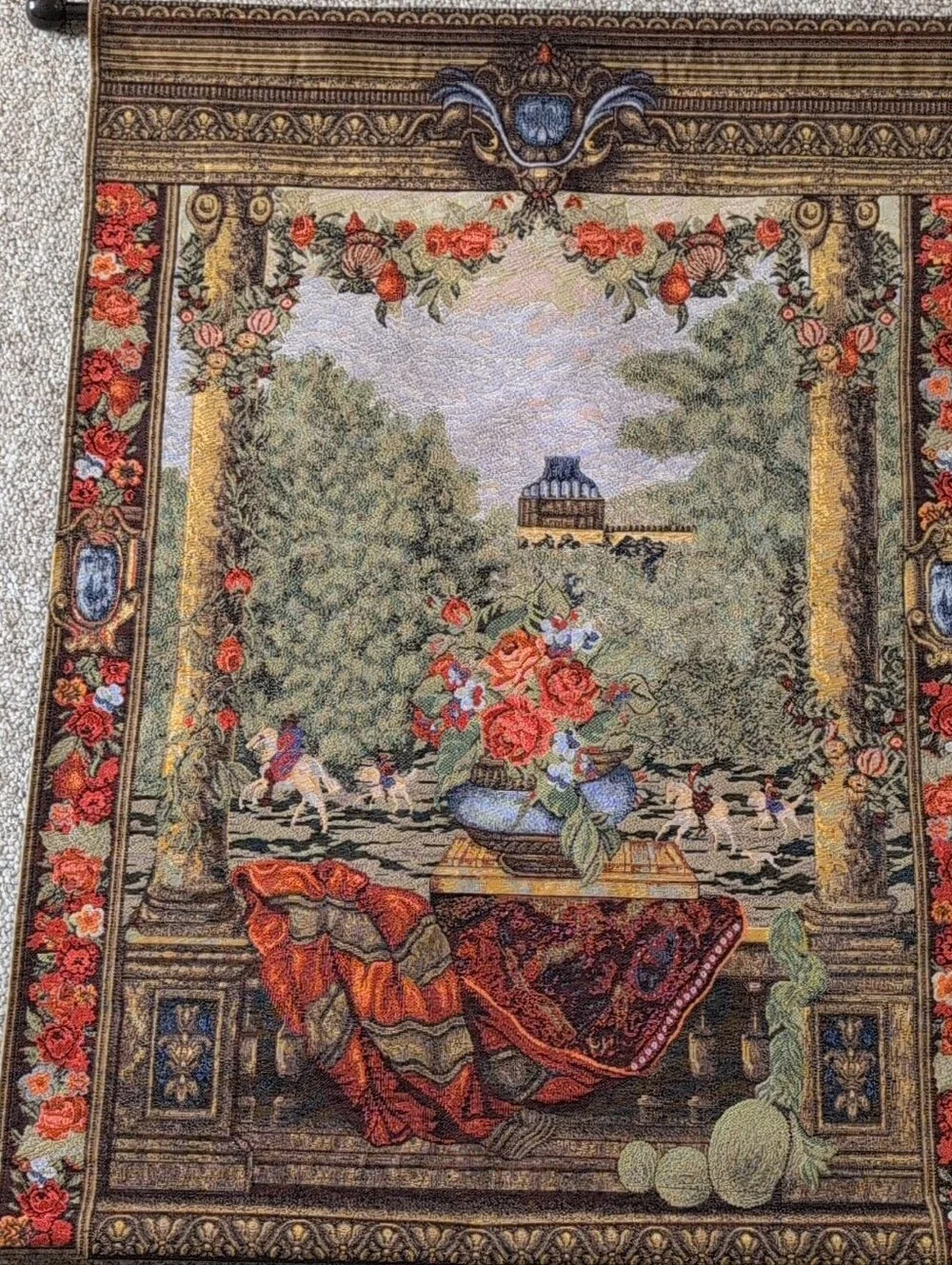 Versailles Castle Italian Tapestry Wall Art